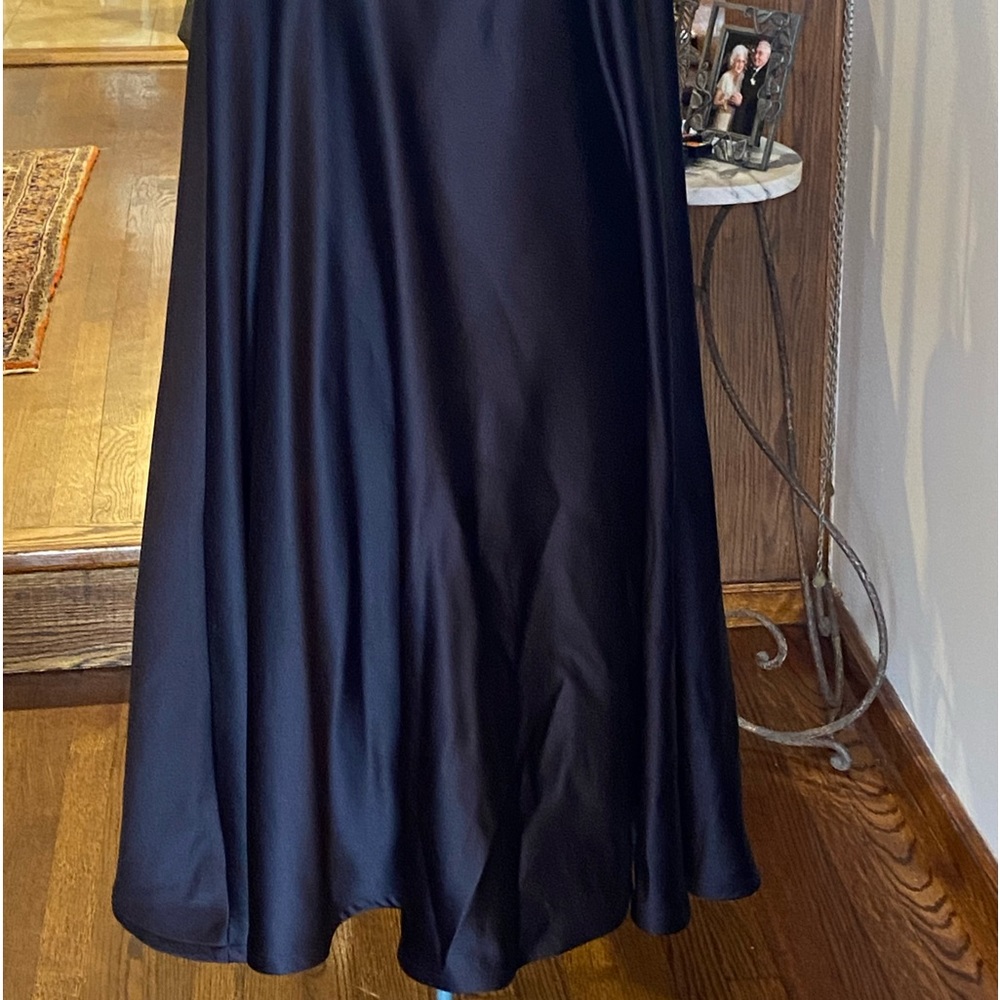 Black full length skirt